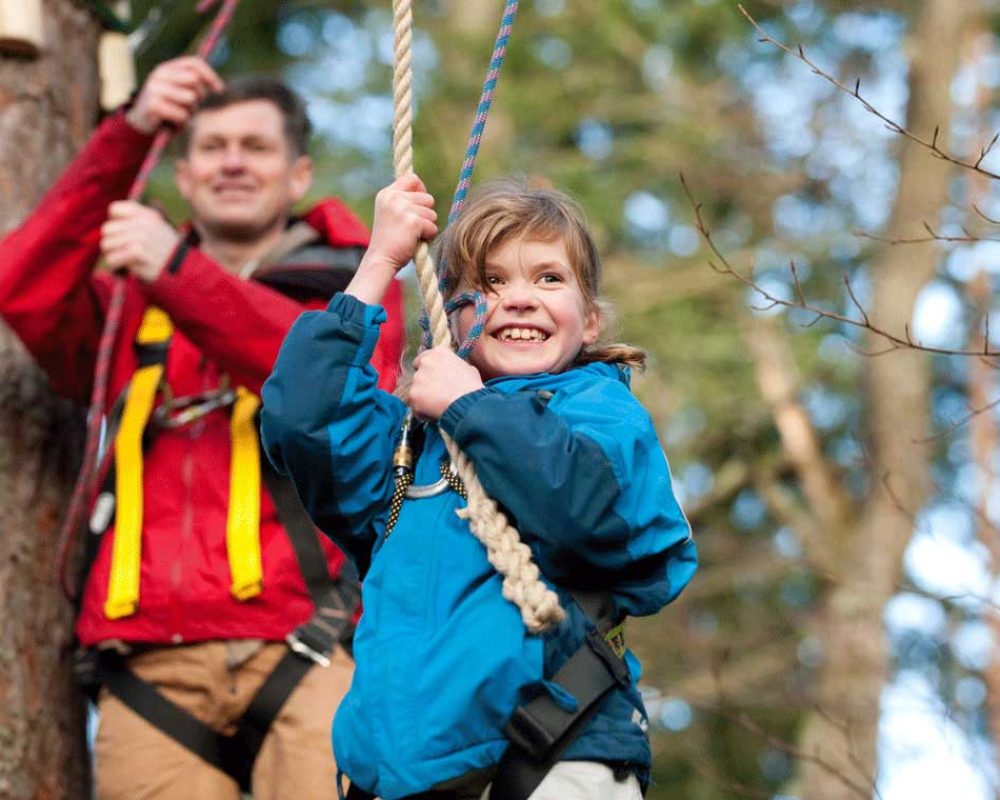 Aviemore holiday zipline adventure