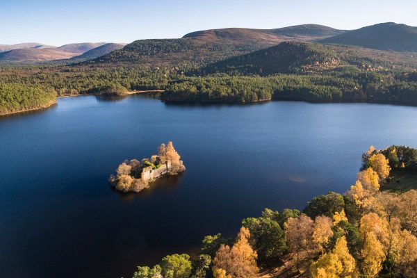 Loch en Eilan View from Aviemore cattage